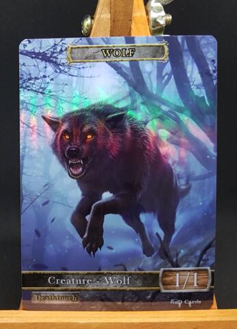 Foil Wolf #06 Deathtouch